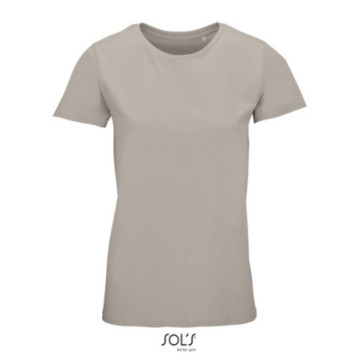 Tee-shirt femme en coton bio couleur Sol's® Crusader