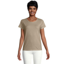 Tee-shirt femme en coton bio couleur Sol's® Crusader