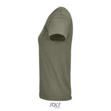 Tee-shirt femme en coton bio couleur Sol's® Crusader