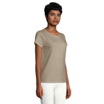 Tee-shirt femme en coton bio couleur Sol's® Crusader