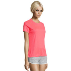 Tee-shirt de sport respirant femme Sol's® Sporty couleur