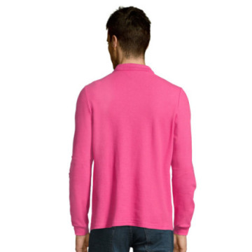 Polo mixte manches longues Sol's® Winter II couleur