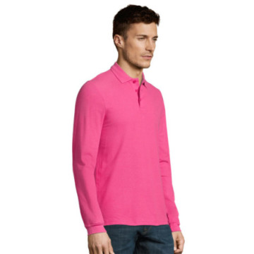 Polo mixte manches longues Sol's® Winter II couleur