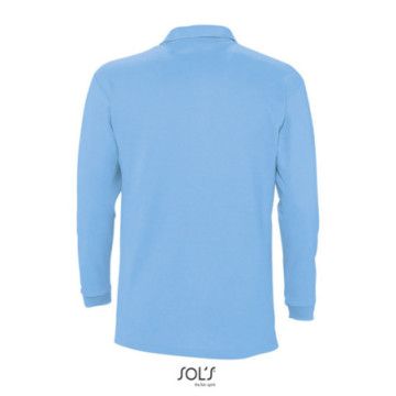 Polo mixte manches longues Sol's® Winter II couleur