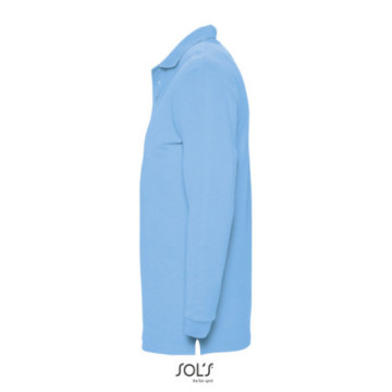 Polo mixte manches longues Sol's® Winter II couleur