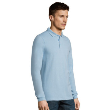 Polo mixte manches longues Sol's® Winter II couleur