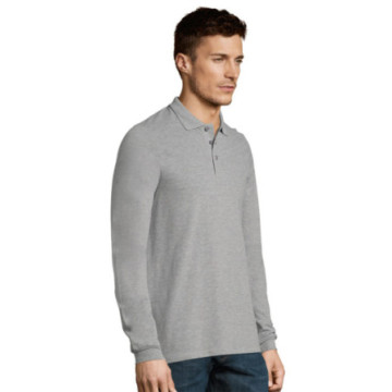 Polo mixte manches longues Sol's® Winter II couleur