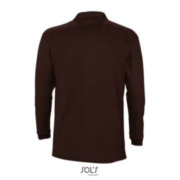 Polo mixte manches longues Sol's® Winter II couleur