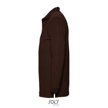 Polo mixte manches longues Sol's® Winter II couleur