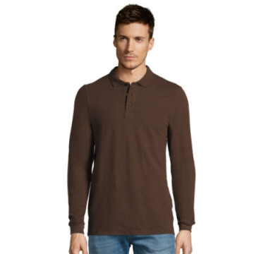 Polo mixte manches longues Sol's® Winter II couleur