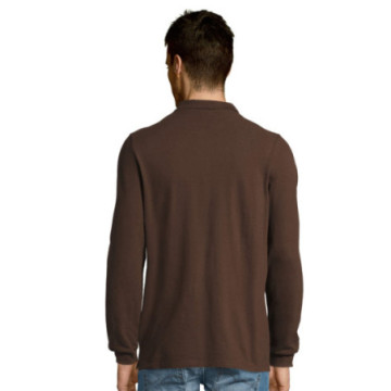 Polo mixte manches longues Sol's® Winter II couleur