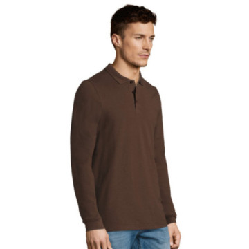 Polo mixte manches longues Sol's® Winter II couleur