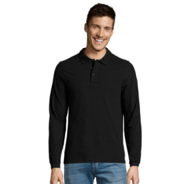 Polo mixte manches longues Sol's® Winter II couleur