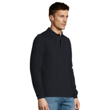 Polo mixte manches longues Sol's® Winter II couleur