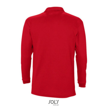 Polo mixte manches longues Sol's® Winter II couleur