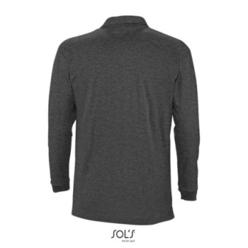 Polo mixte manches longues Sol's® Winter II couleur