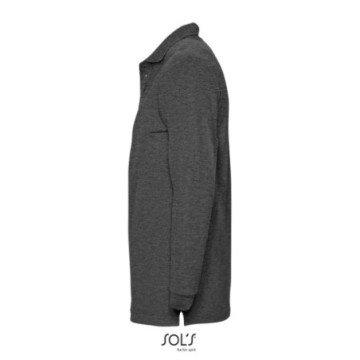 Polo mixte manches longues Sol's® Winter II couleur