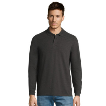 Polo mixte manches longues Sol's® Winter II couleur