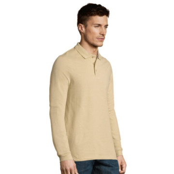 Polo mixte manches longues Sol's® Winter II couleur