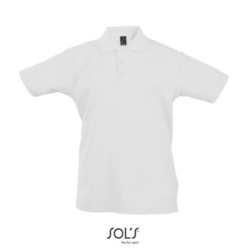 Polo enfant Sol's® Summer blanc