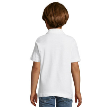 Polo enfant Sol's® Summer blanc