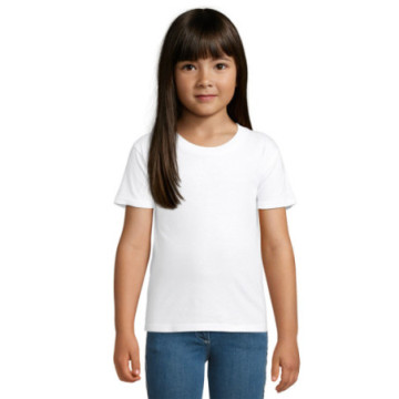 Tee-shirt enfant Sol's® Crusader en coton bio blanc