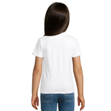 Tee-shirt enfant Sol's® Crusader en coton bio blanc