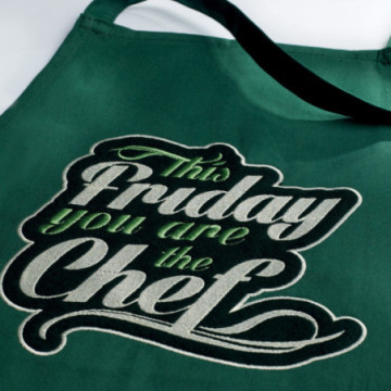 Tablier de cuisine en coton