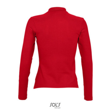 Polo femme manches longues Sol's® Podium couleur