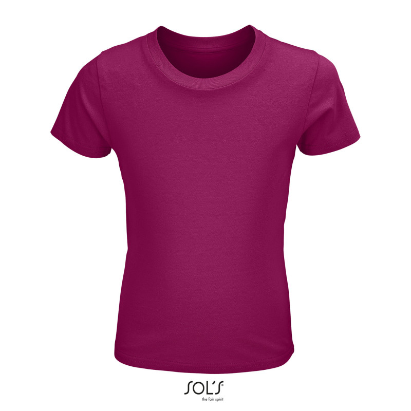 Tee-shirt enfant Sol's® Crusader en coton bio couleur