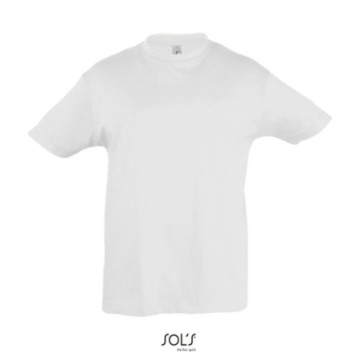 Tee-shirt enfant Sol's® Régent blanc