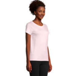Tee-shirt femme  en coton bio couleur Sol's® Pioneer