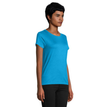 Tee-shirt femme  en coton bio couleur Sol's® Pioneer