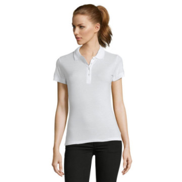 Polo femme Sol's® Passion blanc