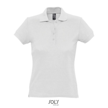 Polo femme Sol's® Passion blanc