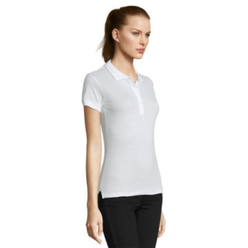 Polo femme Sol's® Passion blanc