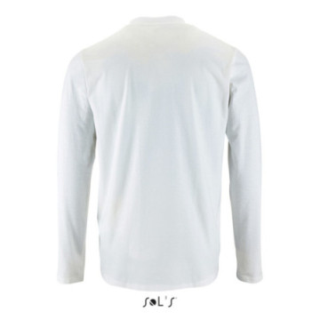 Tee-shirt homme manches longues Sol's® Impérial blanc