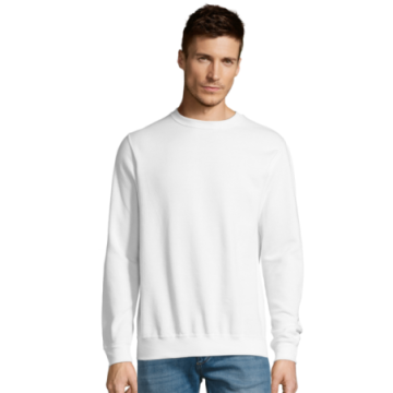 Sweat-shirt mixte 280 g New Supreme blanc