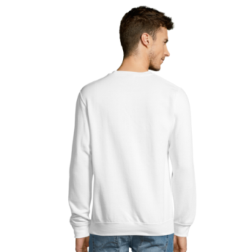 Sweat-shirt mixte 280 g New Supreme blanc