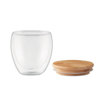 Verre en borosilicate double paroi 250 mL