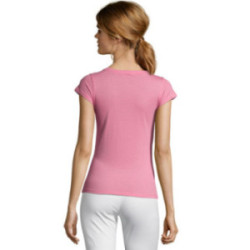 Tee-shirt femme Sol's® Moon col V couleur