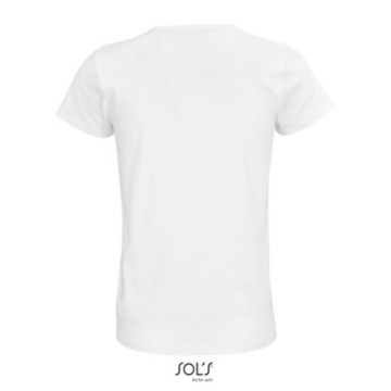 Tee-shirt femme en coton bio blanc Sol's® Pioneer