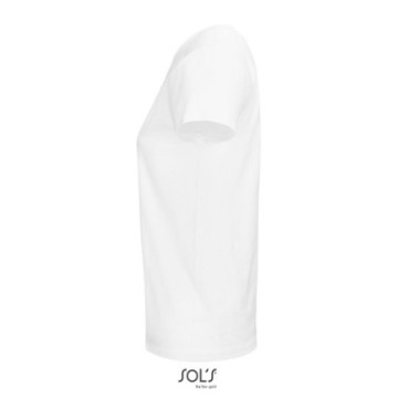 Tee-shirt femme en coton bio blanc Sol's® Pioneer