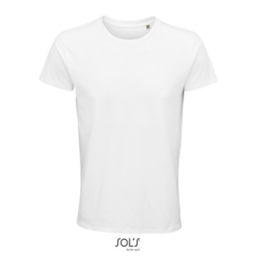 Tee-shirt hommeen coton bio blanc Sol's® Crusader