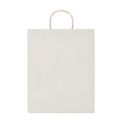 Sac en papier recyclé coloré 90 g/m² 32x40x12 cm