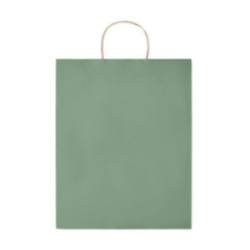 Sac en papier recyclé coloré 90 g/m² 32x40x12 cm