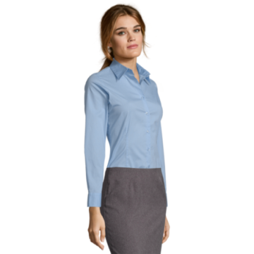 Chemise femme manches longues Sol's® Eden