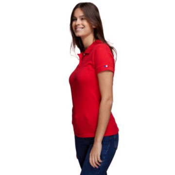 Polo manches courtes femme en coton bio Les Filosophes®