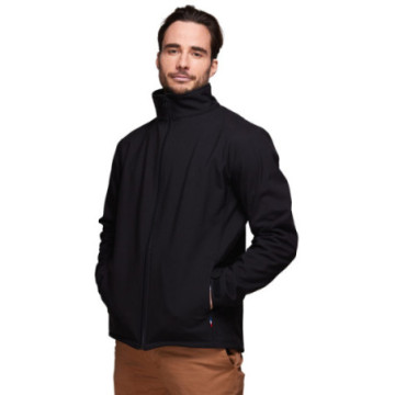 Blouson softshell homme Mustaghata® en polyester recyclé