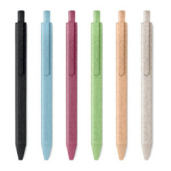 Stylo en paille de blé